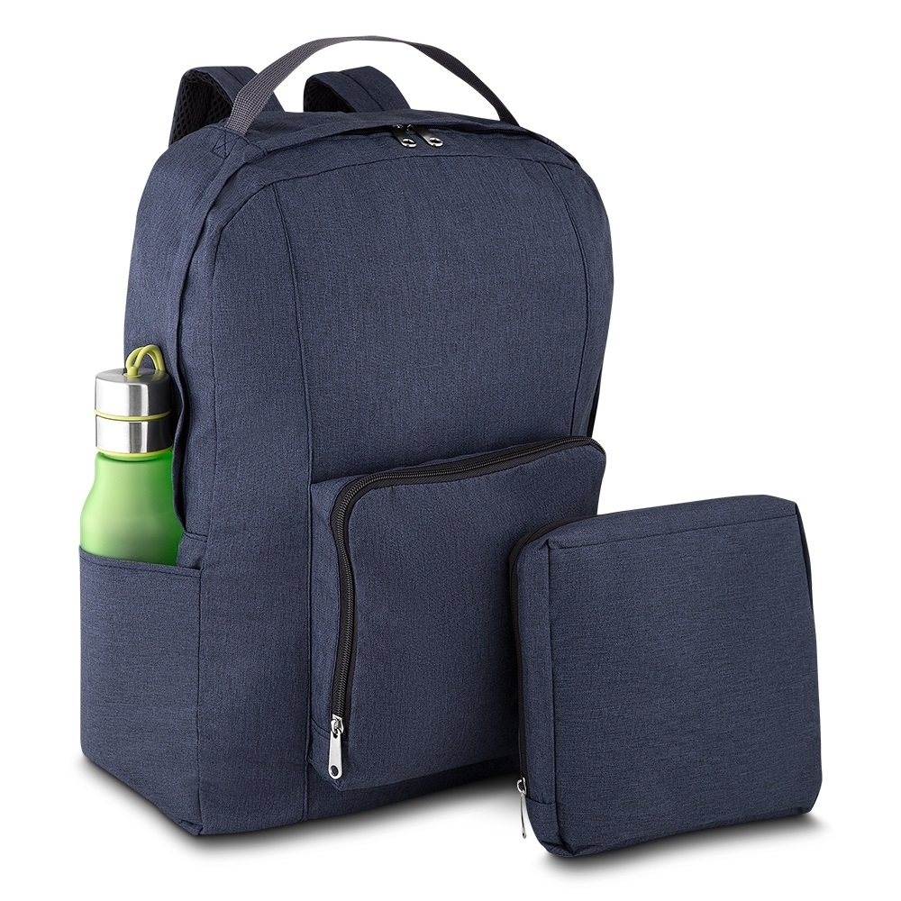 mochila dobravel em poliester