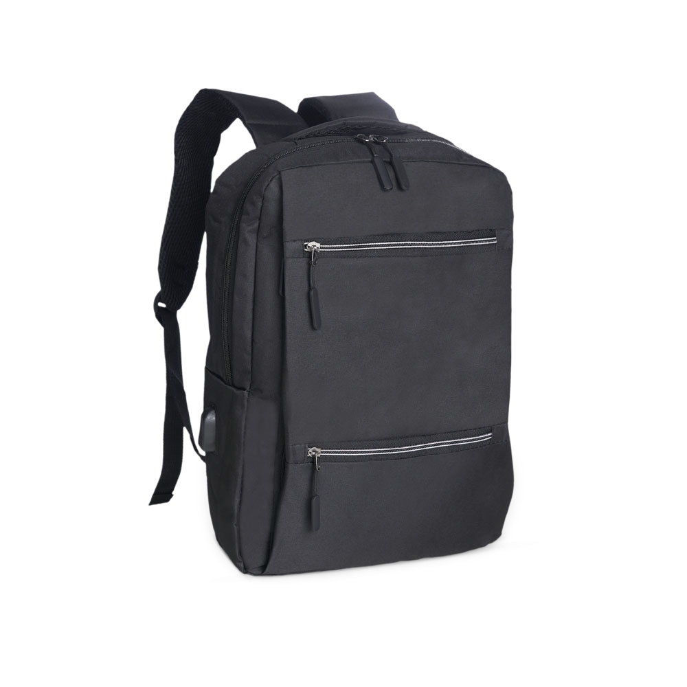 mochila nylon usb 20l