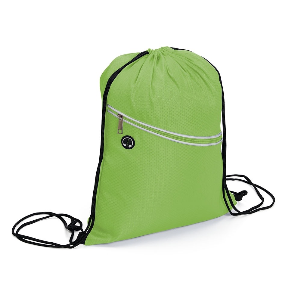 mochila saco c/saída de fone