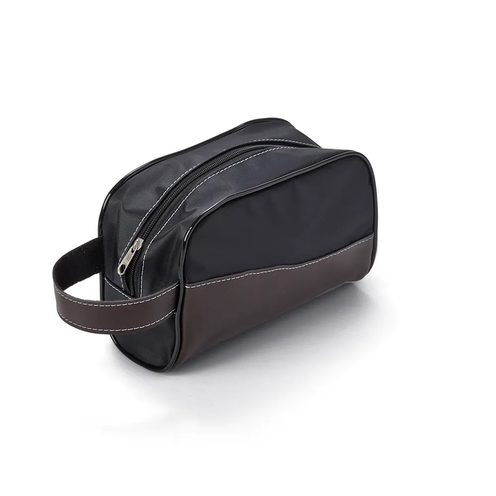 necessaire couro sint. e nylon-pre