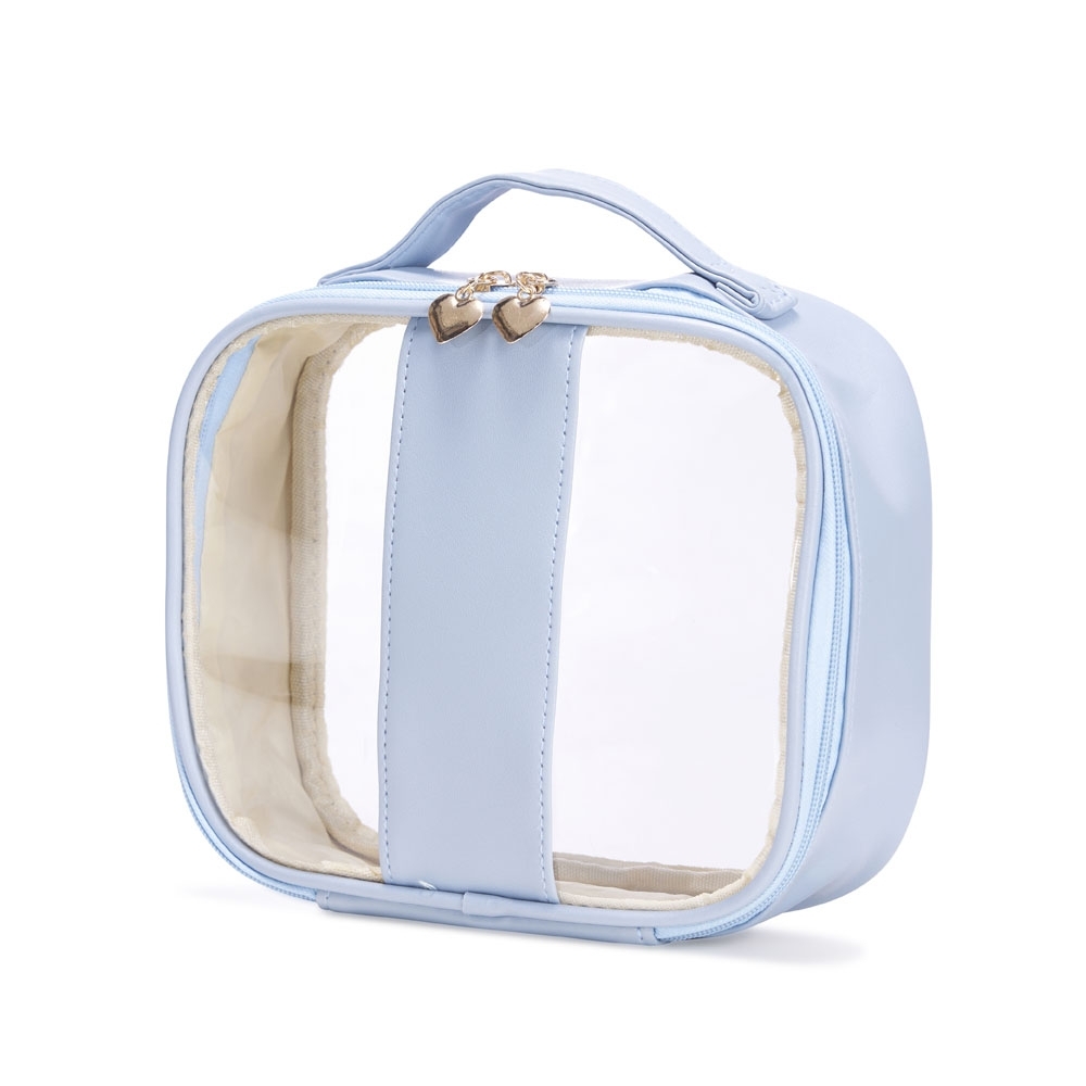 necessaire em pvc e pu tam.m