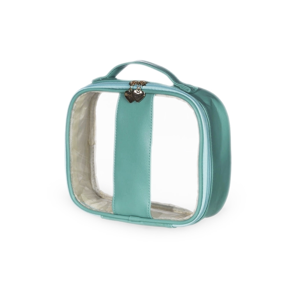necessaire em pvc e pu tam.p