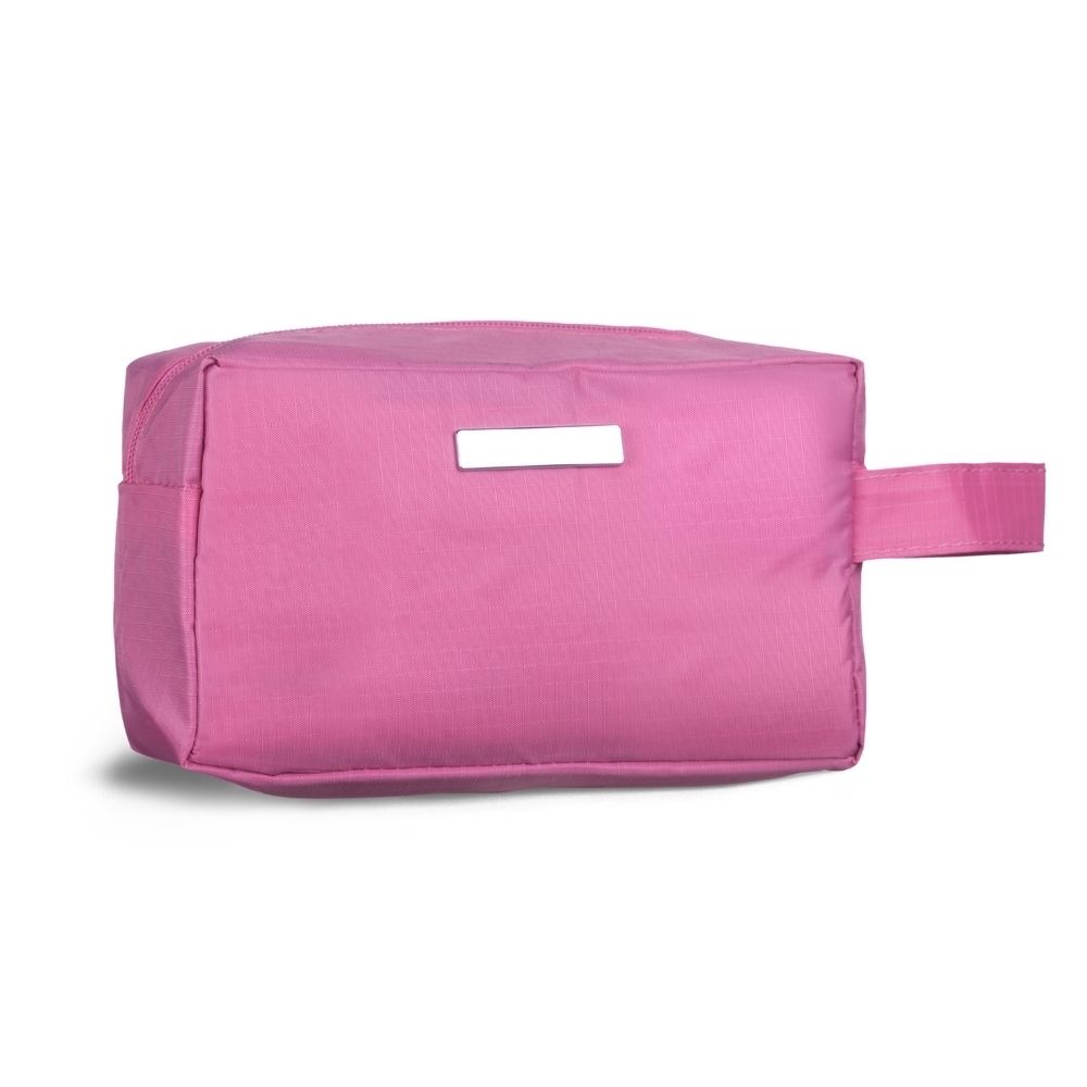 necessaire pvc impermeável c/ plaquinha