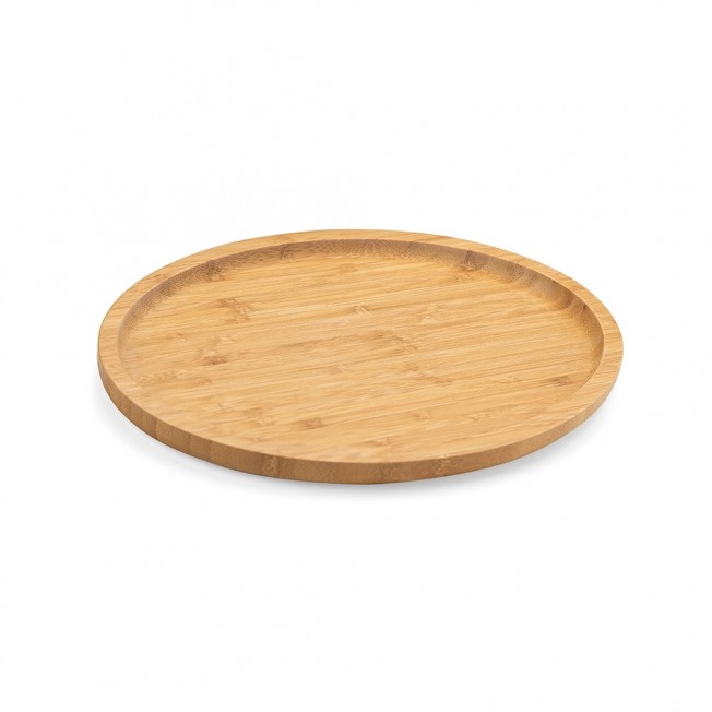 petisqueira oval de bambu 28,5*20,5cm