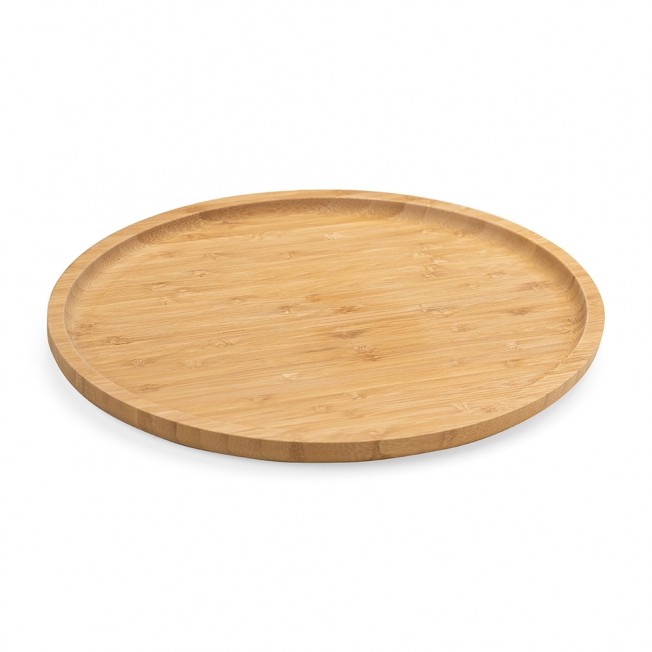 petisqueira oval de bambu 33*25cm