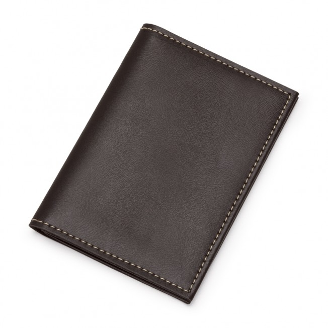 porta documento de couro sintetico