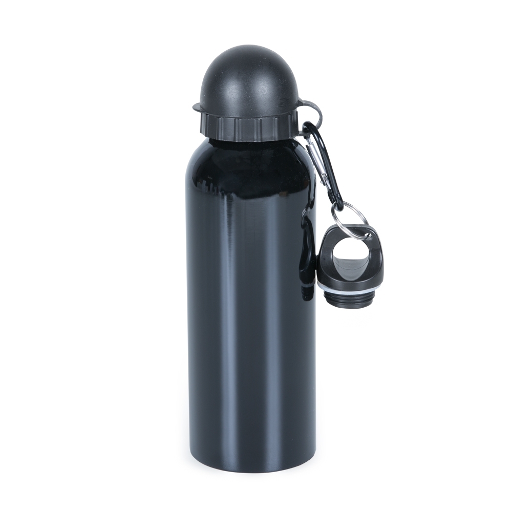 squeeze inox 500ml c/ bico e mosquetão