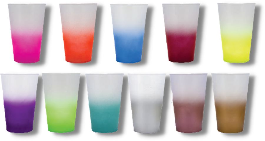 Copo Twister Degradê e/ou Bicolor