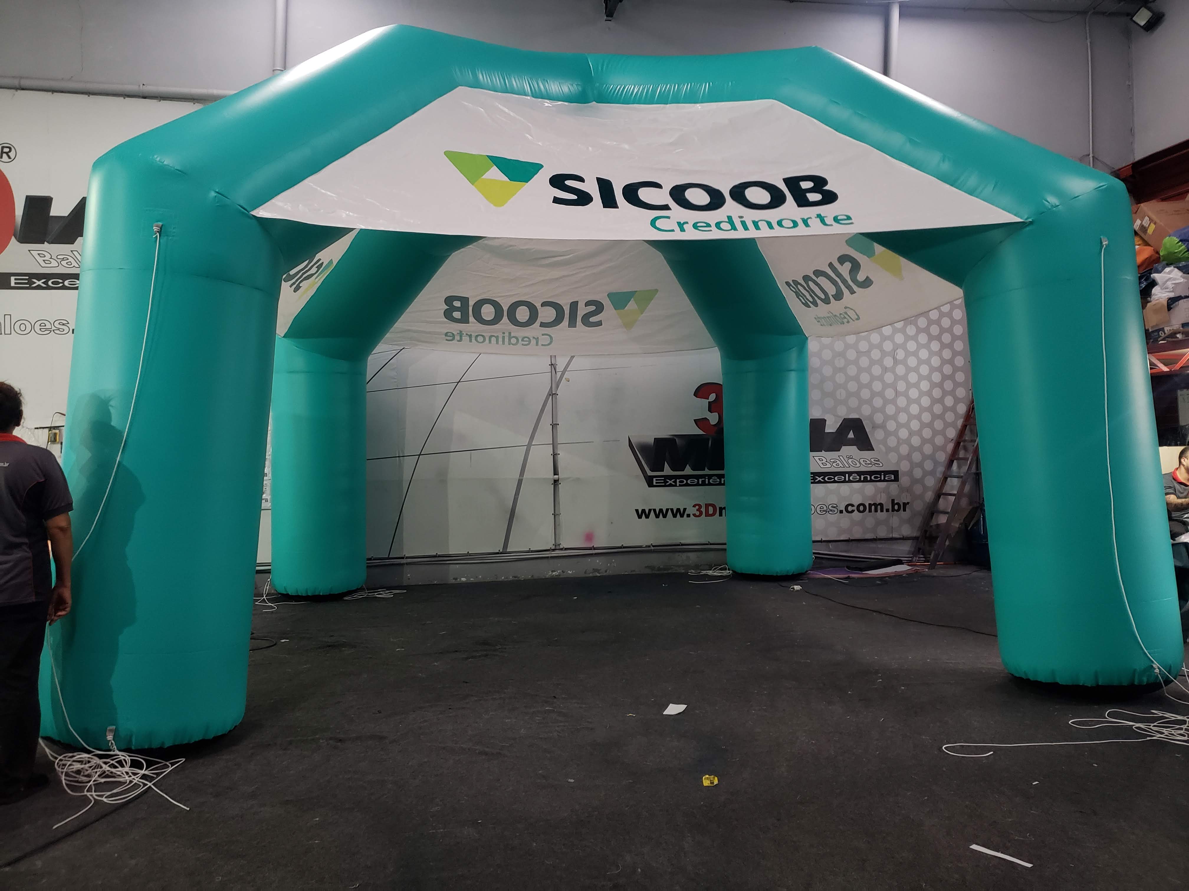 Tenda Inflável Personalizada 5X5M
