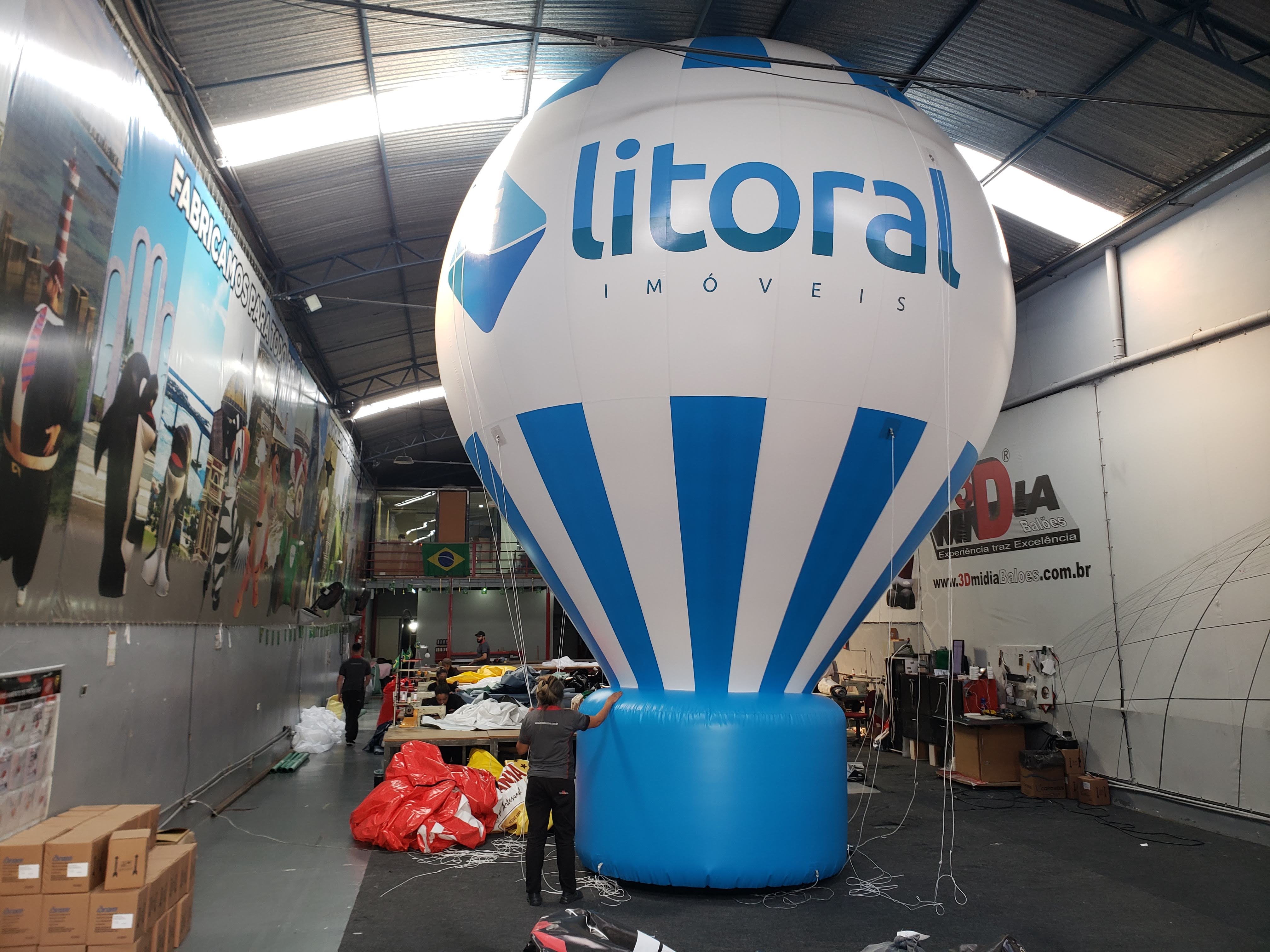 Roof Top Inflável Personalizado 7,0mh