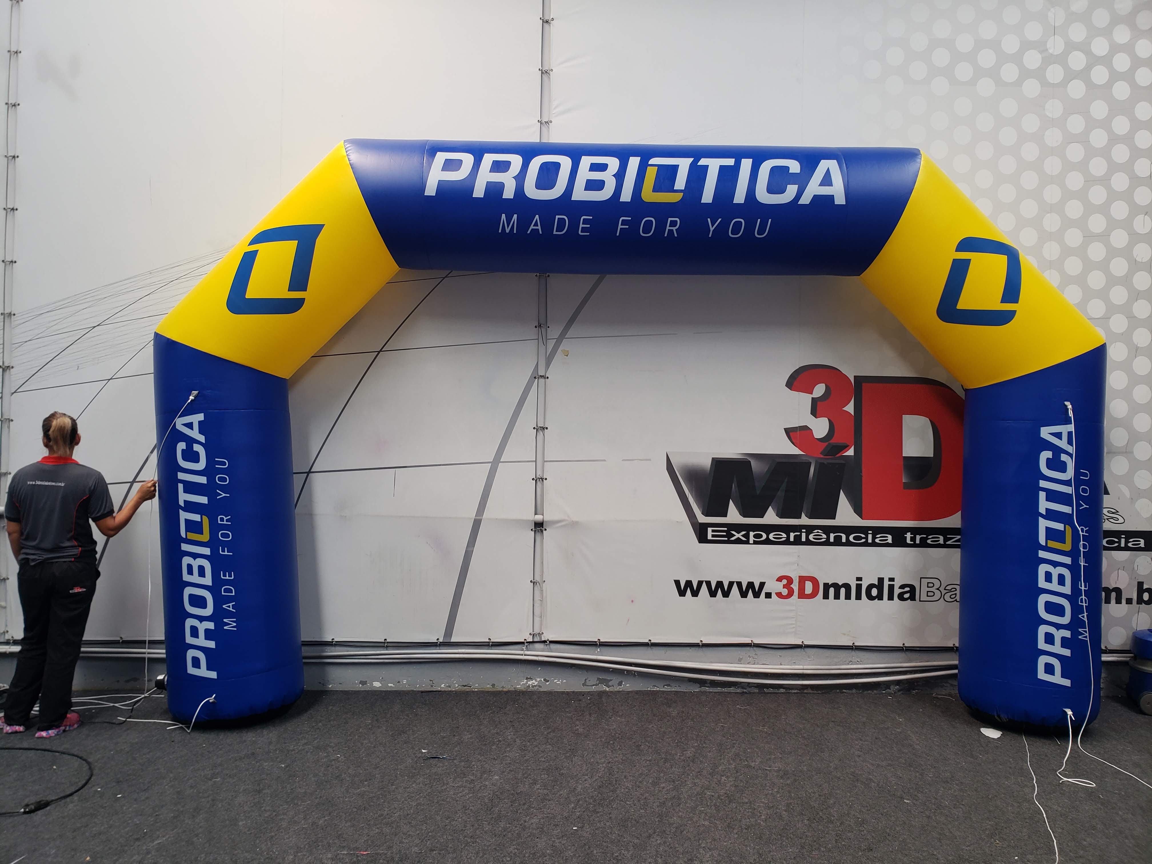 Portal Inflável Personalizado 5x3m