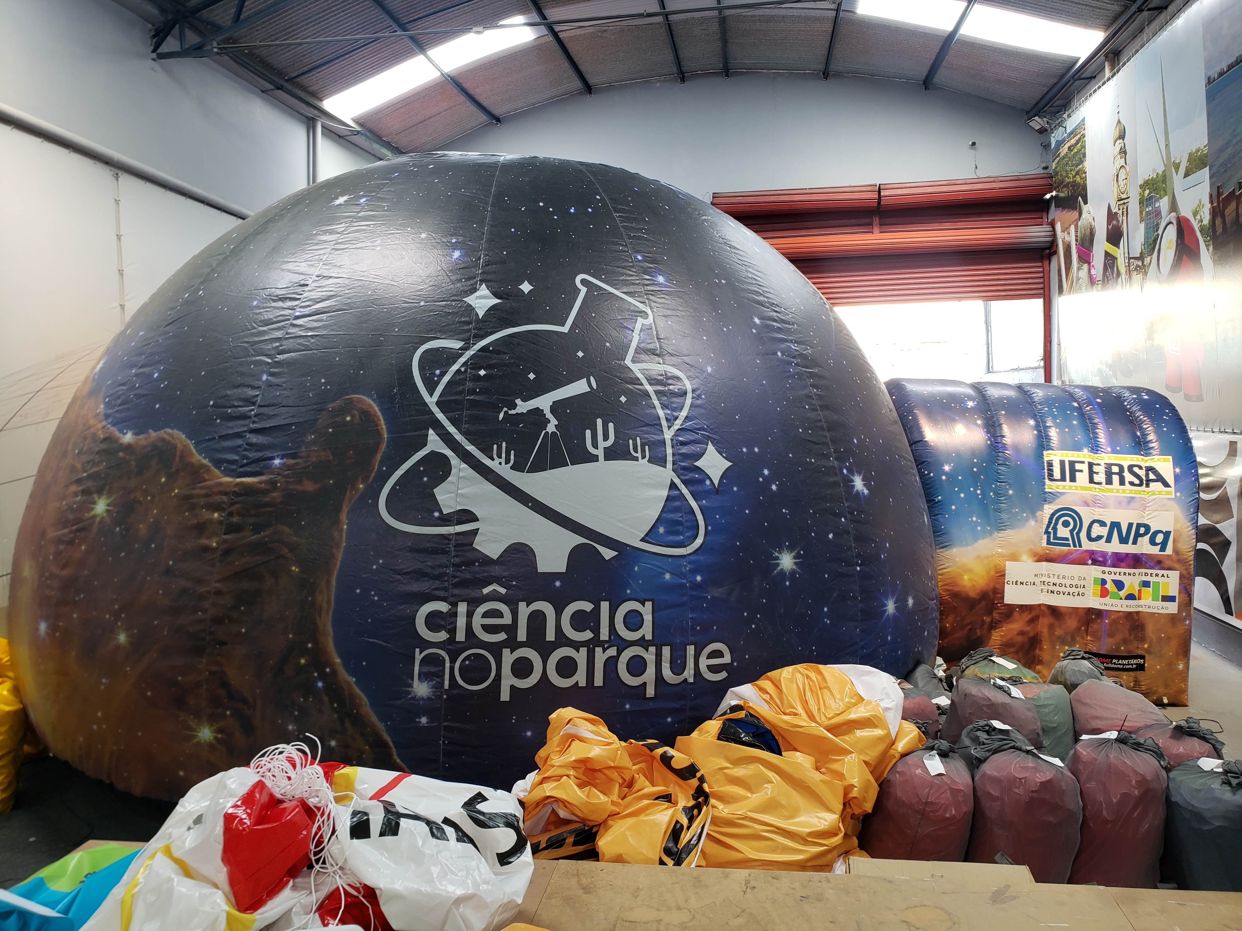 Planetário Inflável personalizado 7md