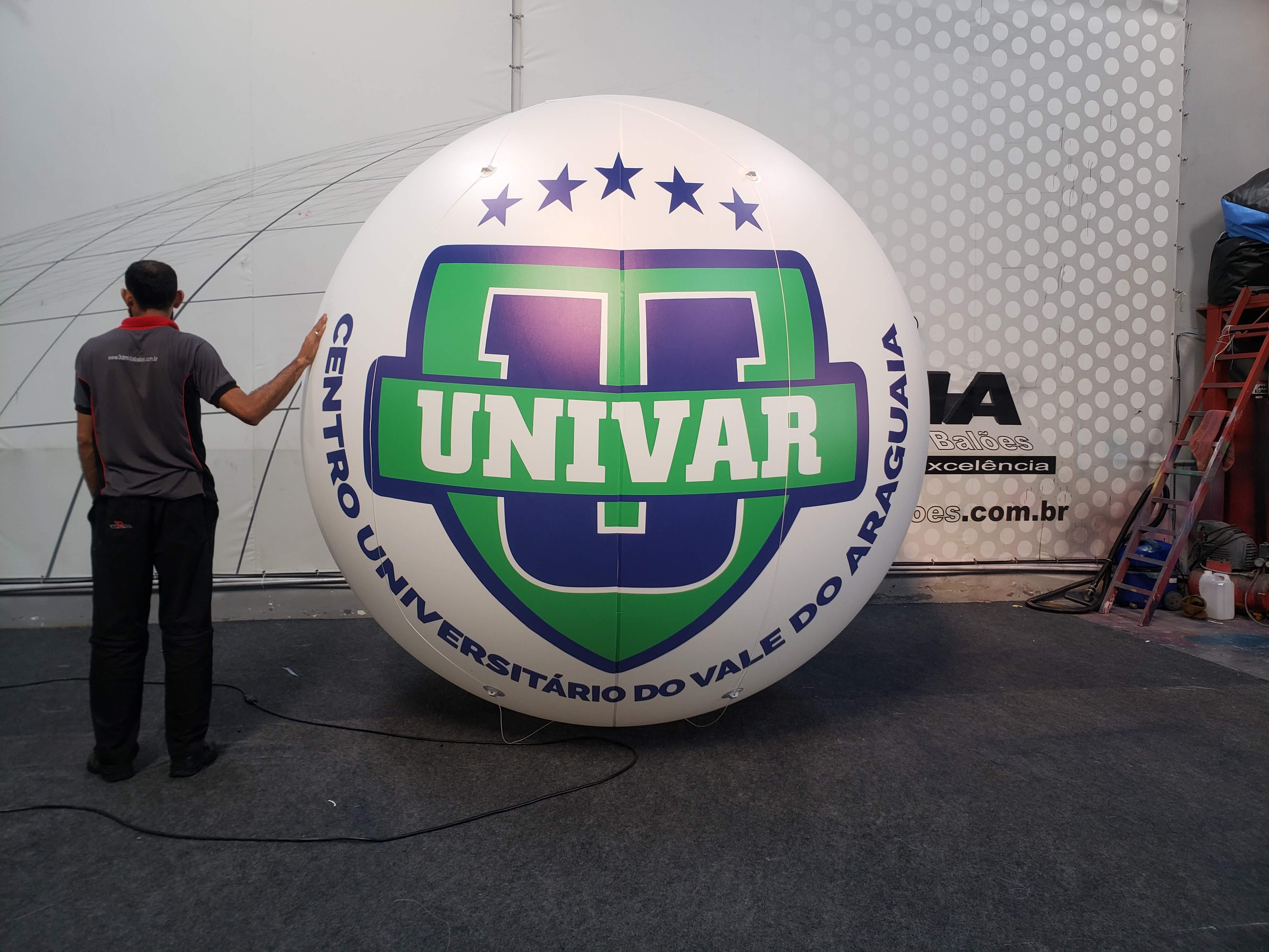 Blimp Inflável Personalizado 2,5md