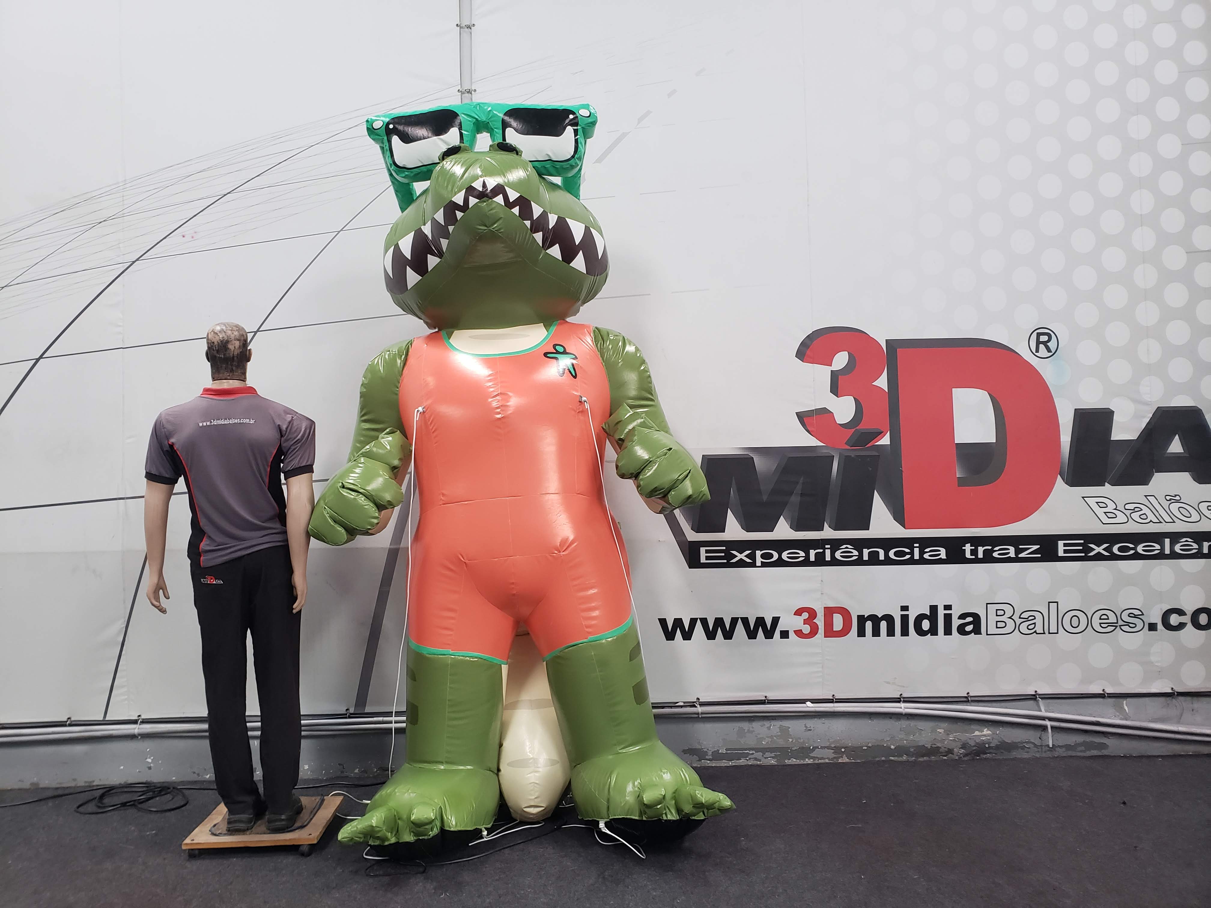 Mascote 3d Inflável Personalizado