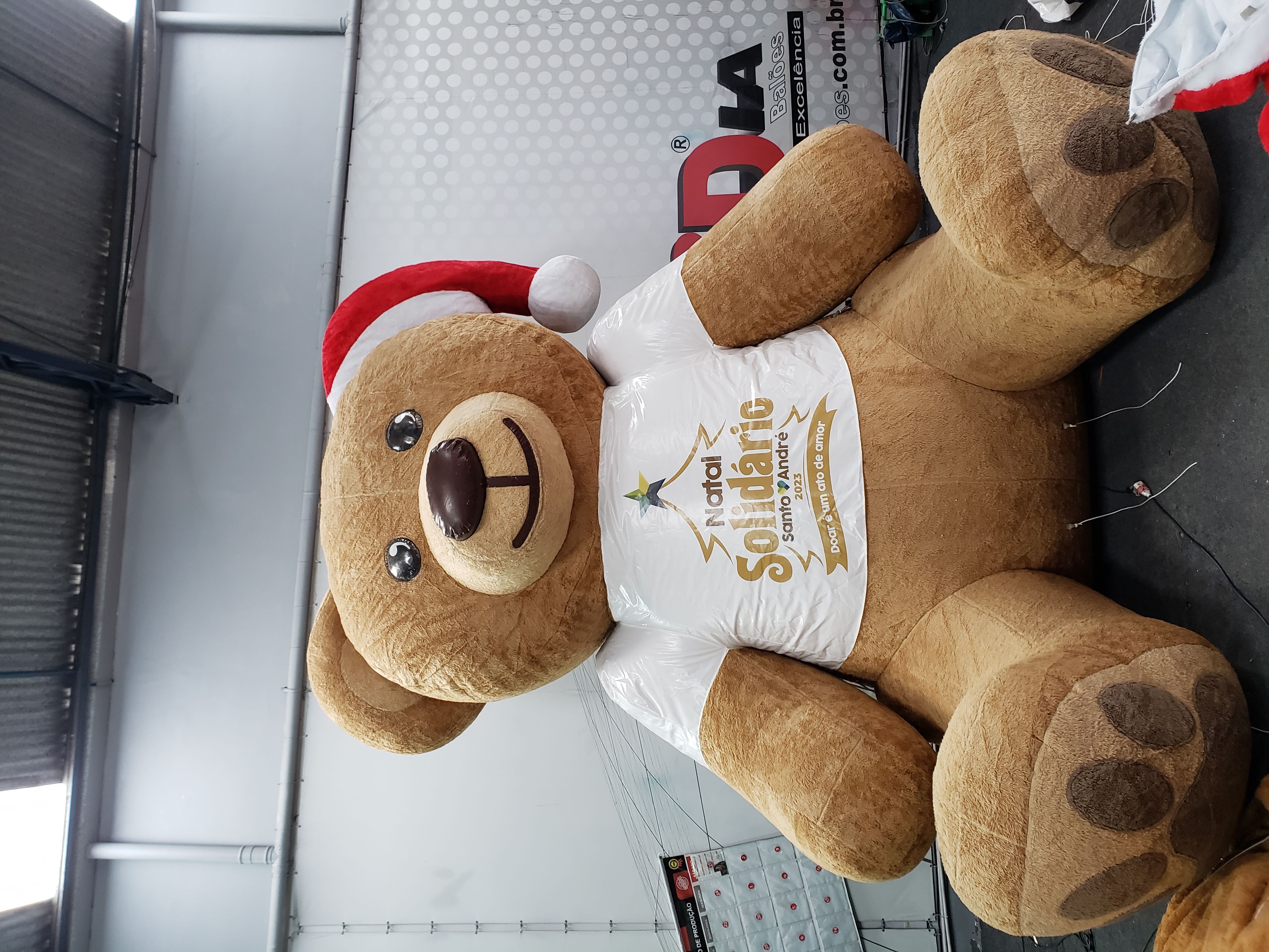 Urso Inflável Personalizado 2,0mh