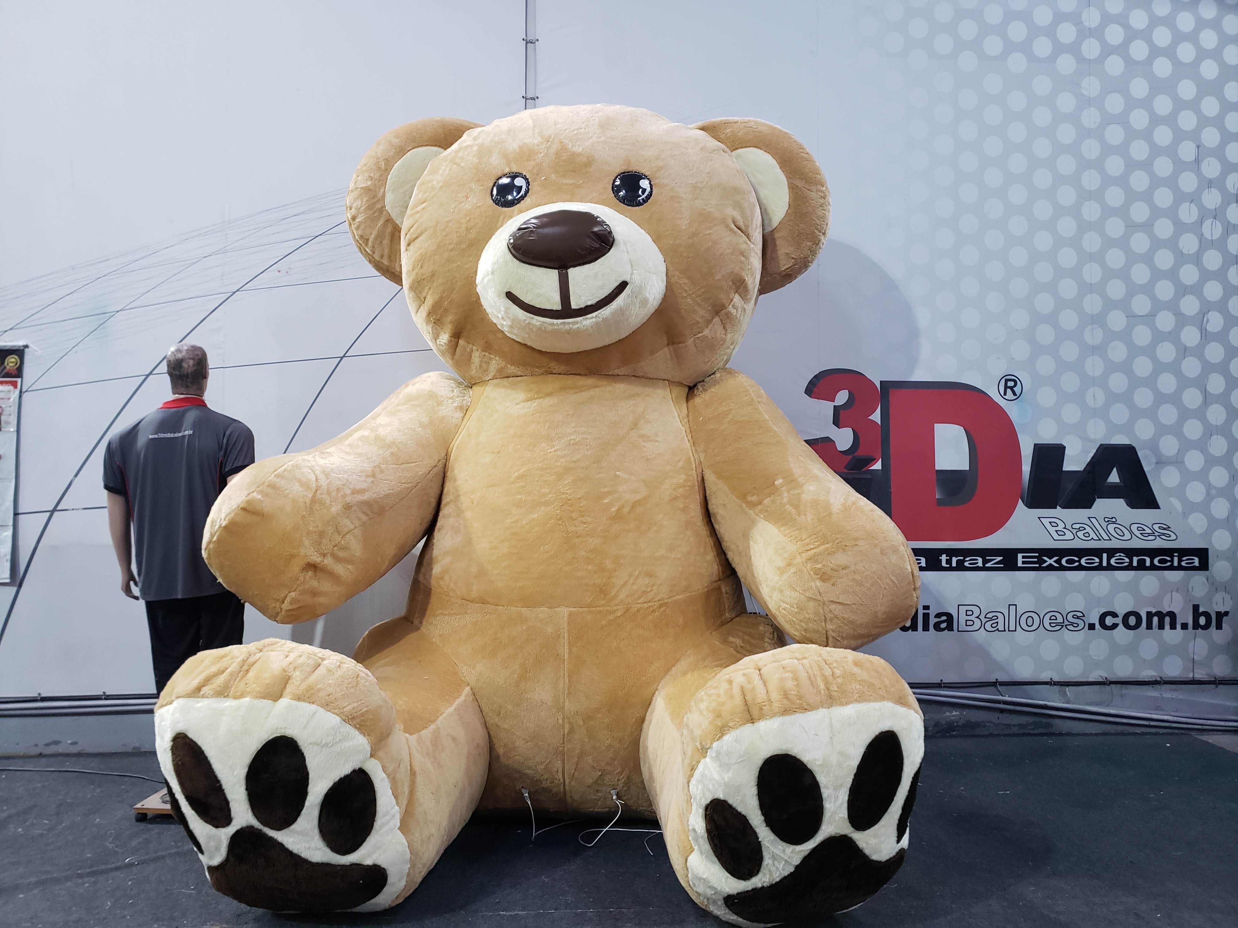 Urso Inflável Personalizado 3,0mh