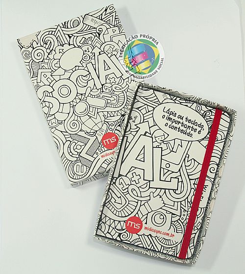Cadernetas Flexíveis Personalizada