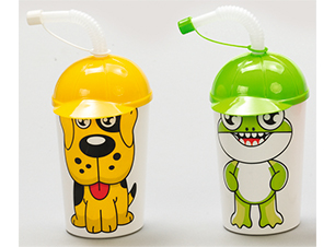 Copo Canudo Boné Personalizado