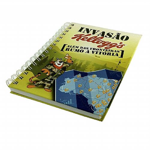 Caderno Capa Dura Personalizado