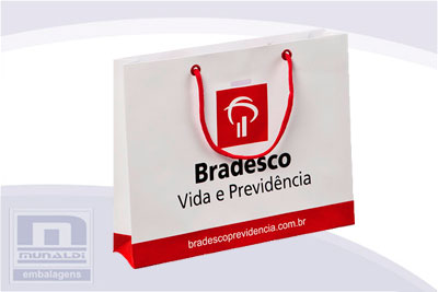 Sacola de Papel Off Set Personalizada