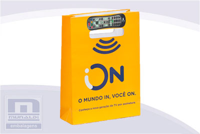 Sacolas de Papel Triplex Personalizada