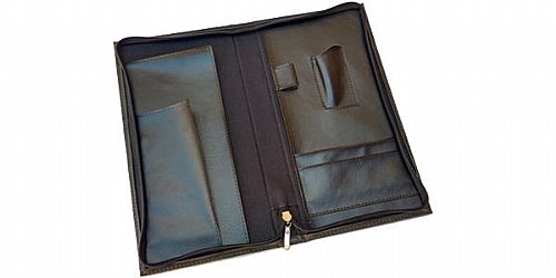Porta voucher em couro sintético Personalizado
