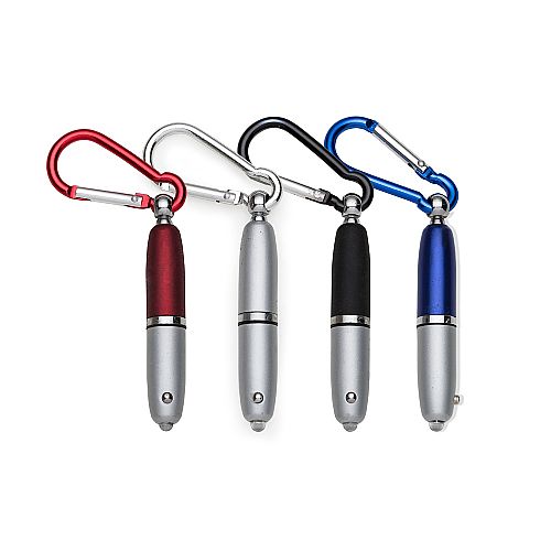 Mini caneta metal com lanterna Personalizada