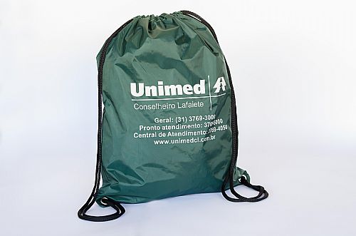 Mochila saco de nylon Personalizada