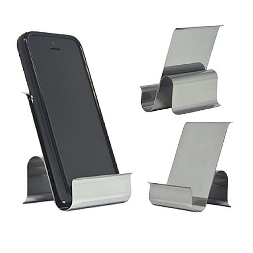 Porta Celular Em Aço Inox Personalizado