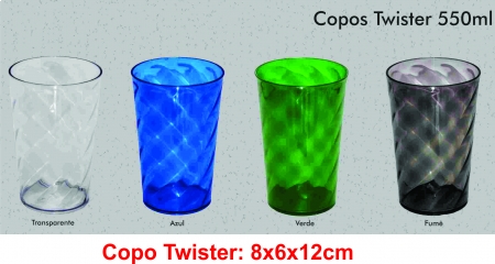 Copo Twister 550ml Personalizado