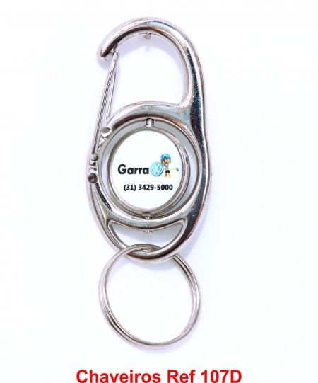 Chaveiros de Metal e Resina Personalizado