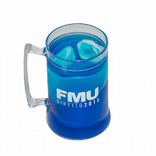 Caneca de chopp gel