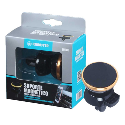 Suporte magnetico para celular