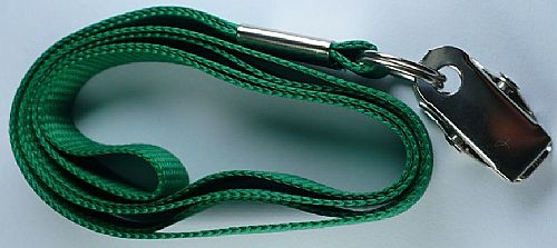 Cordão para crachá liso Personalizado