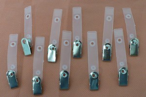 Clips Jacaré para Crachá