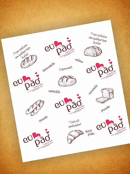 Papel de embrulho para frios Personalizado