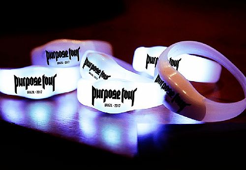 Pulseira com LED Personalizada