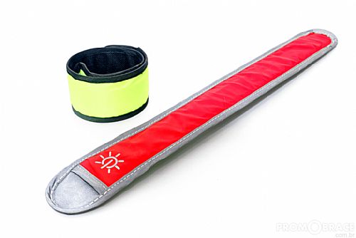 Pulseira bate-enrola com LED Personalizada