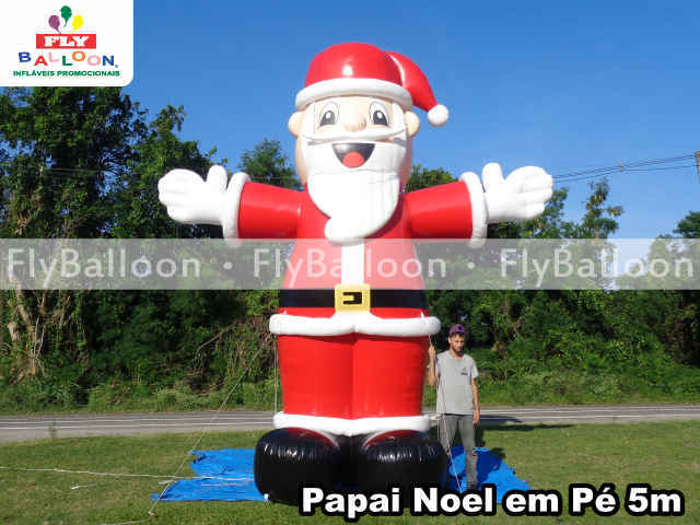 Papai Noel Inflavel Gigante