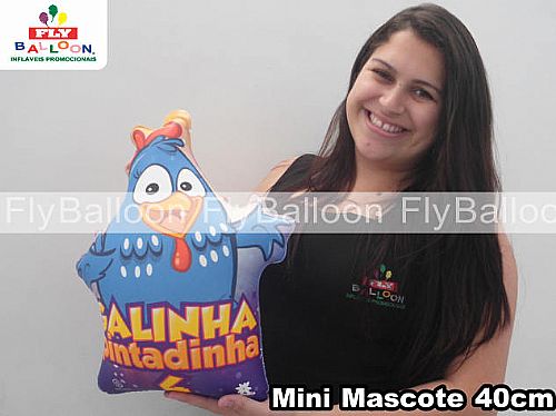 Mini mascotes infláveis