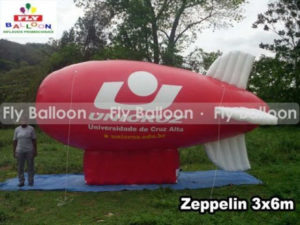 Zepelim Inflável Personalizado