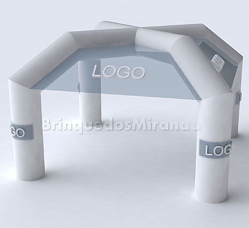 Tenda inflável aranha completa 4 x 4