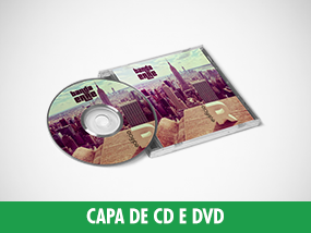 Capa de CD e DVD Personalizado