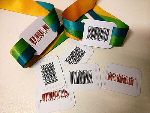 Pulseira Digital com Código de Barras
