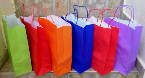Sacola de papel Kraft Personalizada