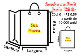 Sacola para Presente Personalizada — foto 2