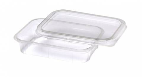 Pote Retangular 250ml c/tmp