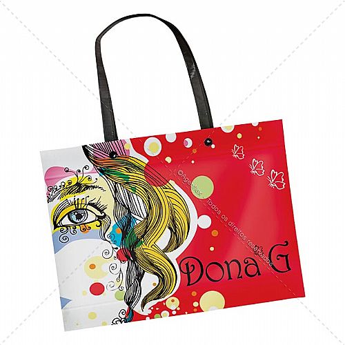 Sacola Alça Costurada Personalizada