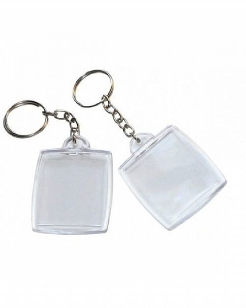 Chaveiro Para Foto Em Acrílico Transparente