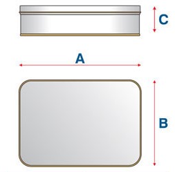Caixa Retangular Personalizada